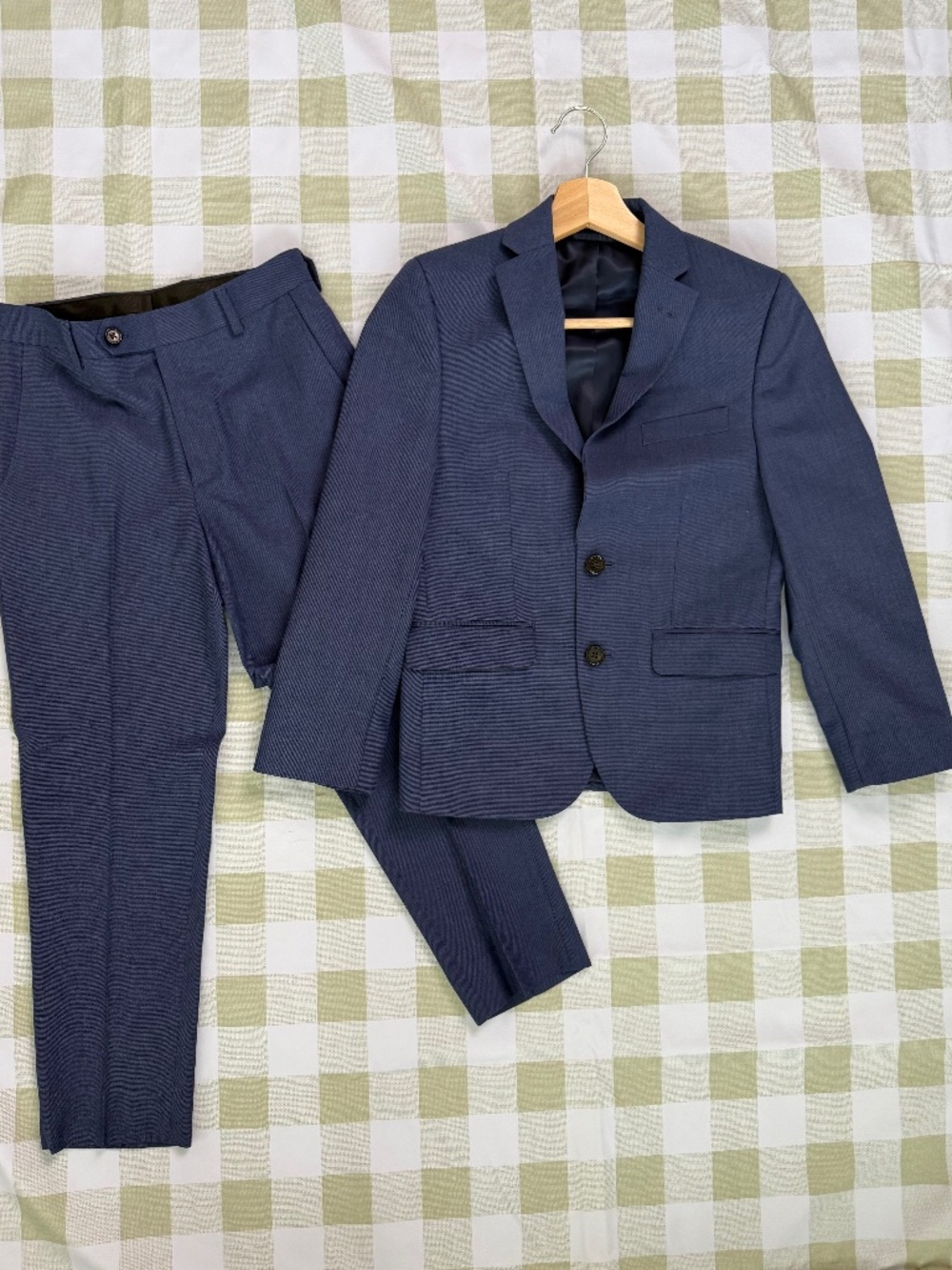 Ralph Lauren Size 8 Kids Suit Jacket and Pants Navy Blue
